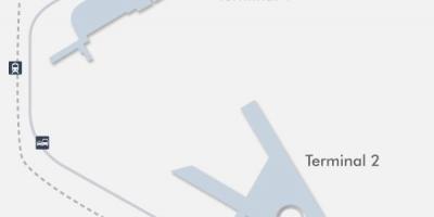 < ؛ ؛ > Mex ہوائی اڈے کے ٹرمینل کا نقشہ